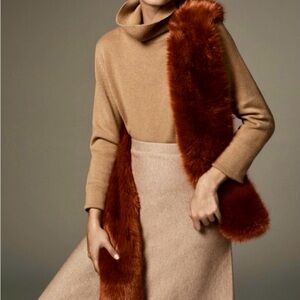 Banana Republic Faux Fur Scarf